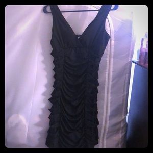 Black cocktail dress